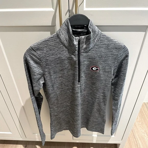 NWT Nike University of Georgia long sleeve half zip top - Picture 1 of 7